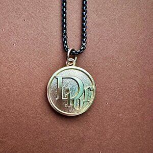 Vintage Dior Pull Tab Upcycled on a 20mm chain